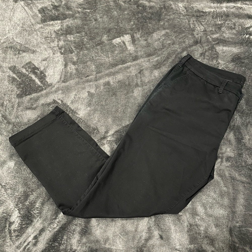 Express Men's Black Chino Pants 36 x 30 Slim. Stretch. Used.
